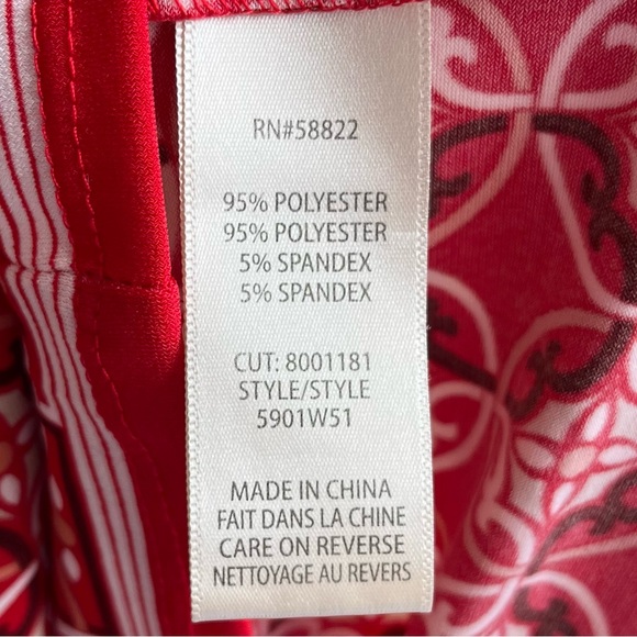 •Max Studio• Geometric Moroccan Pattern Halter Dress - Size Small - Picture 7 of 9